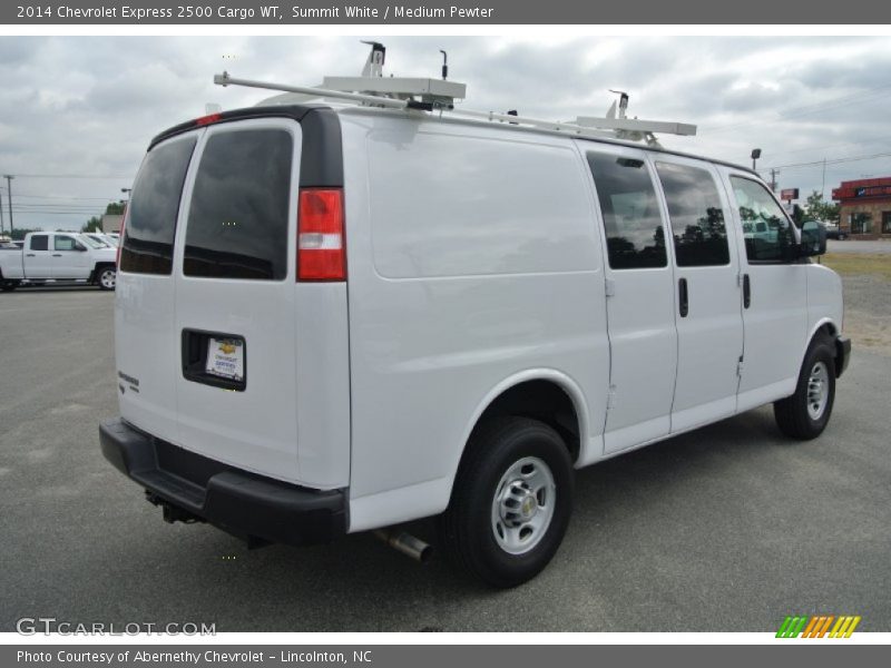 Summit White / Medium Pewter 2014 Chevrolet Express 2500 Cargo WT