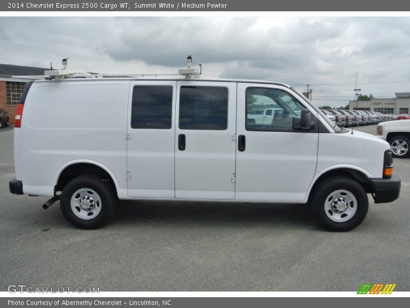 Summit White / Medium Pewter 2014 Chevrolet Express 2500 Cargo WT