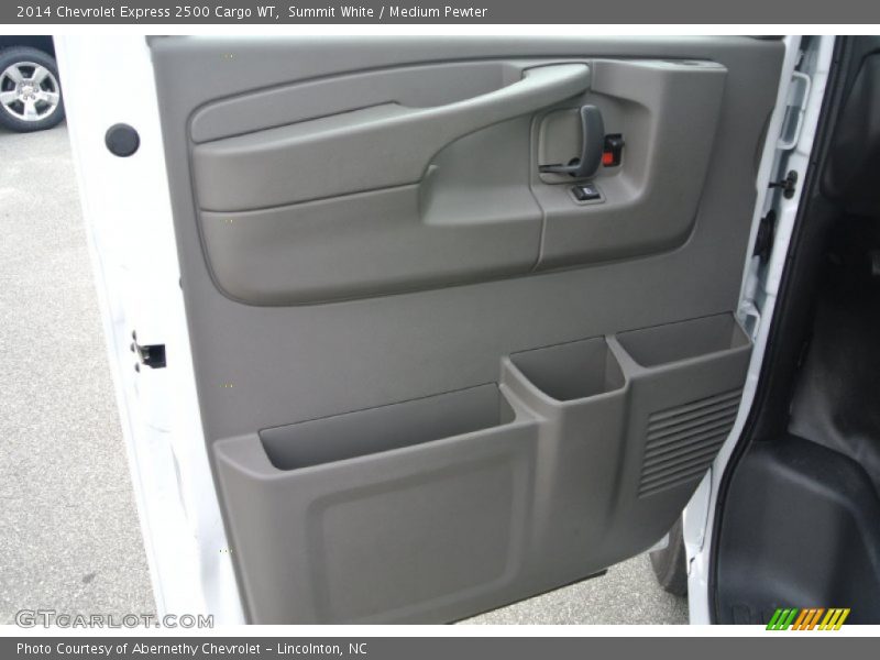 Summit White / Medium Pewter 2014 Chevrolet Express 2500 Cargo WT