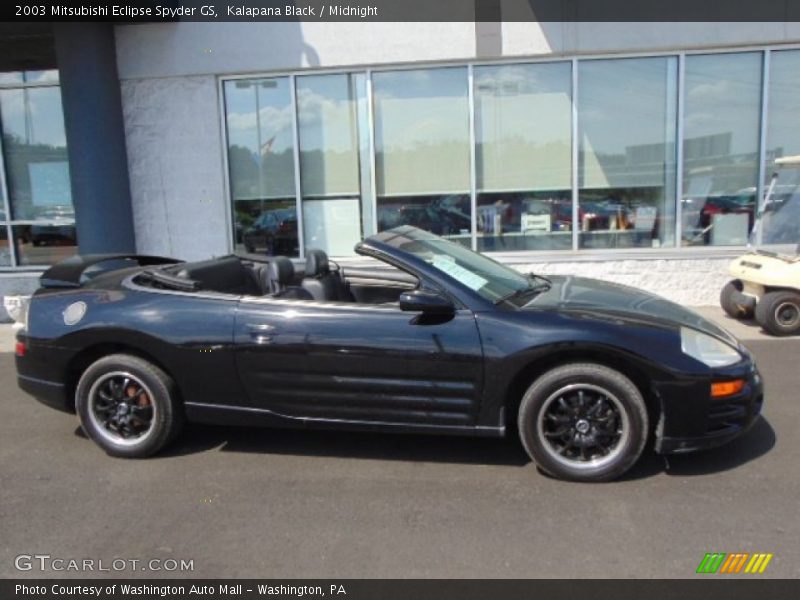 Kalapana Black / Midnight 2003 Mitsubishi Eclipse Spyder GS