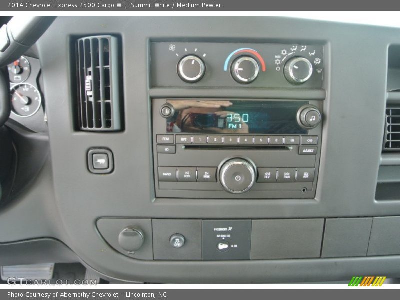 Summit White / Medium Pewter 2014 Chevrolet Express 2500 Cargo WT