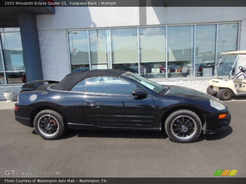 Kalapana Black / Midnight 2003 Mitsubishi Eclipse Spyder GS