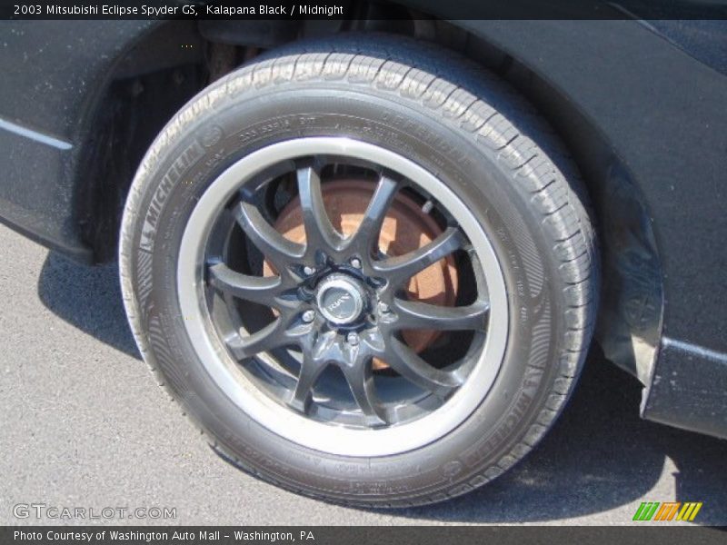 Kalapana Black / Midnight 2003 Mitsubishi Eclipse Spyder GS
