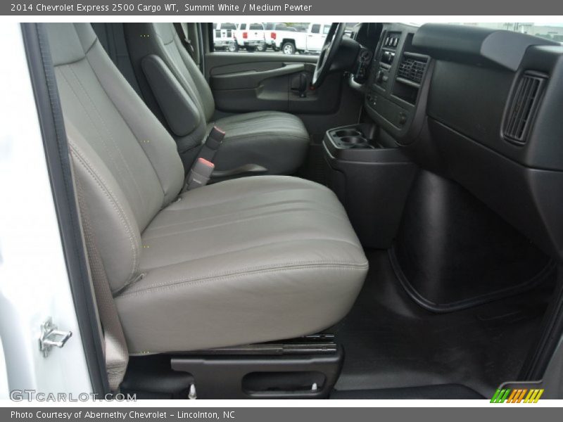 Summit White / Medium Pewter 2014 Chevrolet Express 2500 Cargo WT