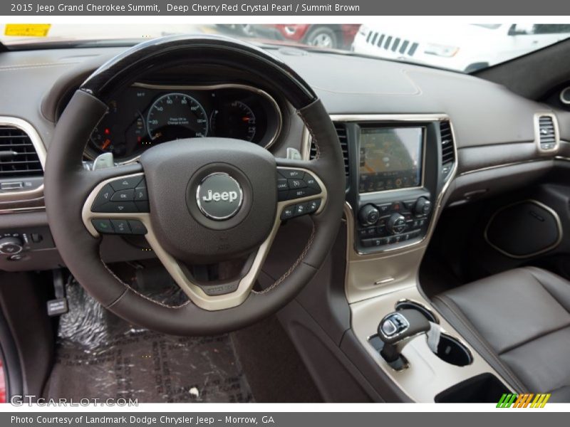 Dashboard of 2015 Grand Cherokee Summit