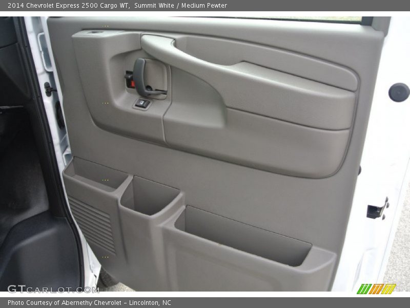 Summit White / Medium Pewter 2014 Chevrolet Express 2500 Cargo WT
