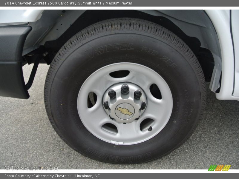 Summit White / Medium Pewter 2014 Chevrolet Express 2500 Cargo WT