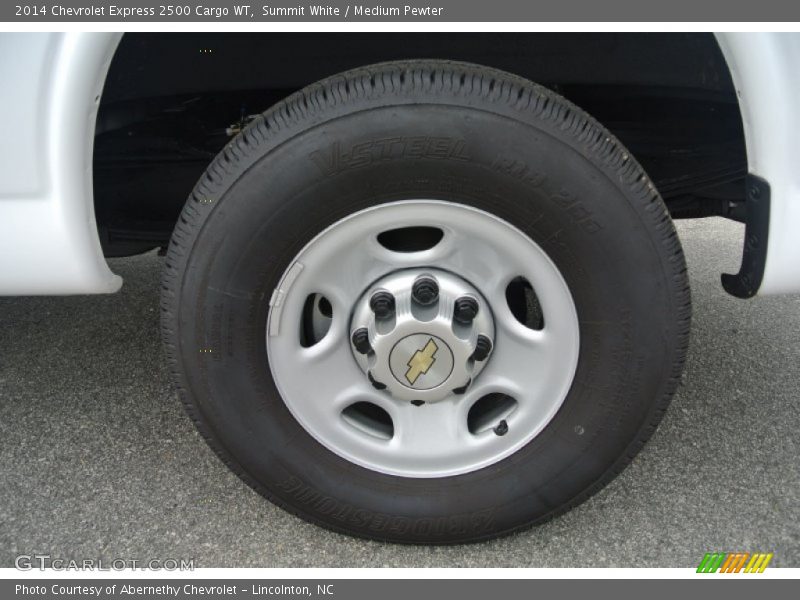 Summit White / Medium Pewter 2014 Chevrolet Express 2500 Cargo WT