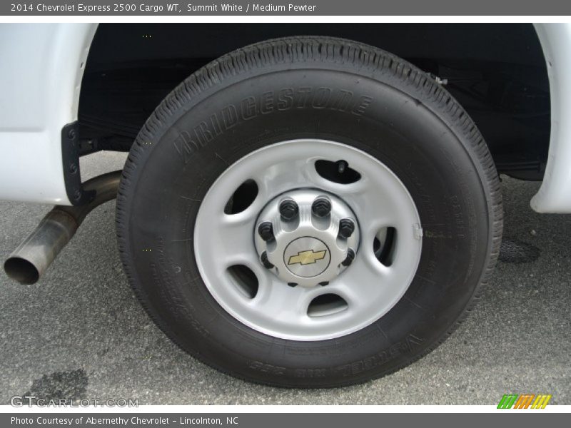 Summit White / Medium Pewter 2014 Chevrolet Express 2500 Cargo WT