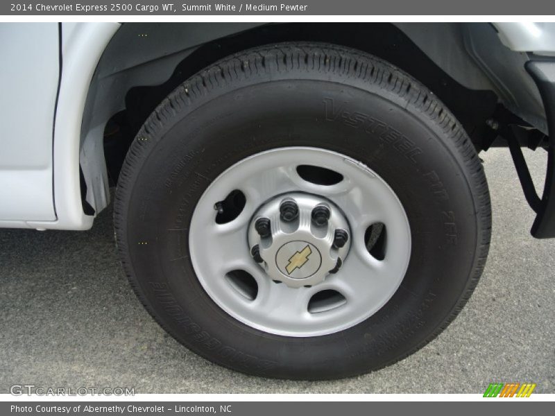 Summit White / Medium Pewter 2014 Chevrolet Express 2500 Cargo WT