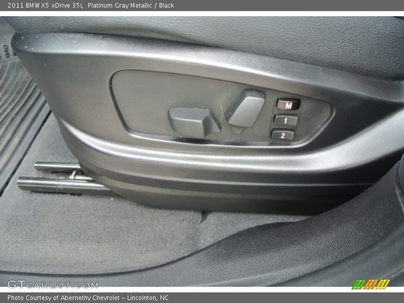 Platinum Gray Metallic / Black 2011 BMW X5 xDrive 35i