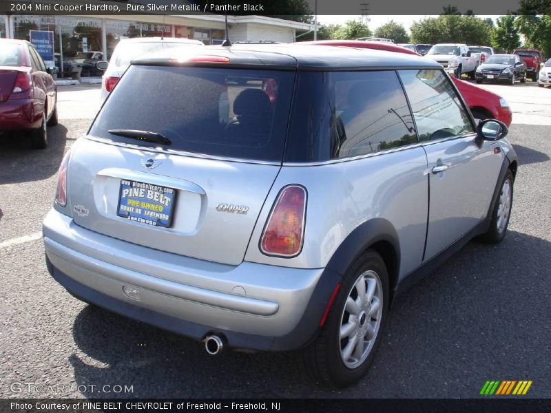 Pure Silver Metallic / Panther Black 2004 Mini Cooper Hardtop