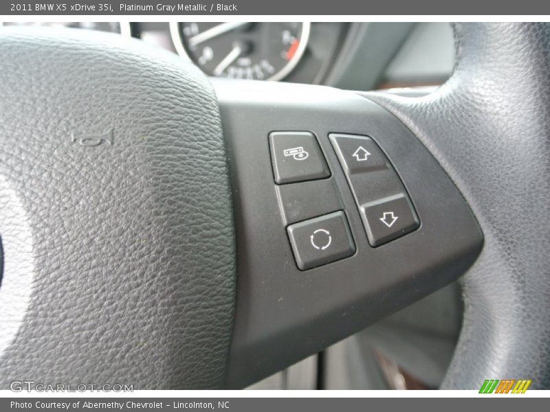 Platinum Gray Metallic / Black 2011 BMW X5 xDrive 35i
