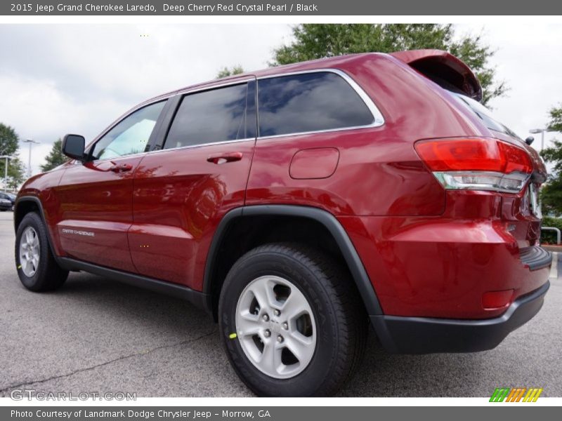 Deep Cherry Red Crystal Pearl / Black 2015 Jeep Grand Cherokee Laredo