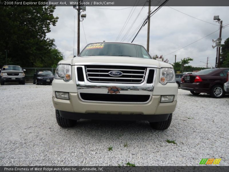 White Suede / Black/Camel 2008 Ford Explorer Eddie Bauer 4x4