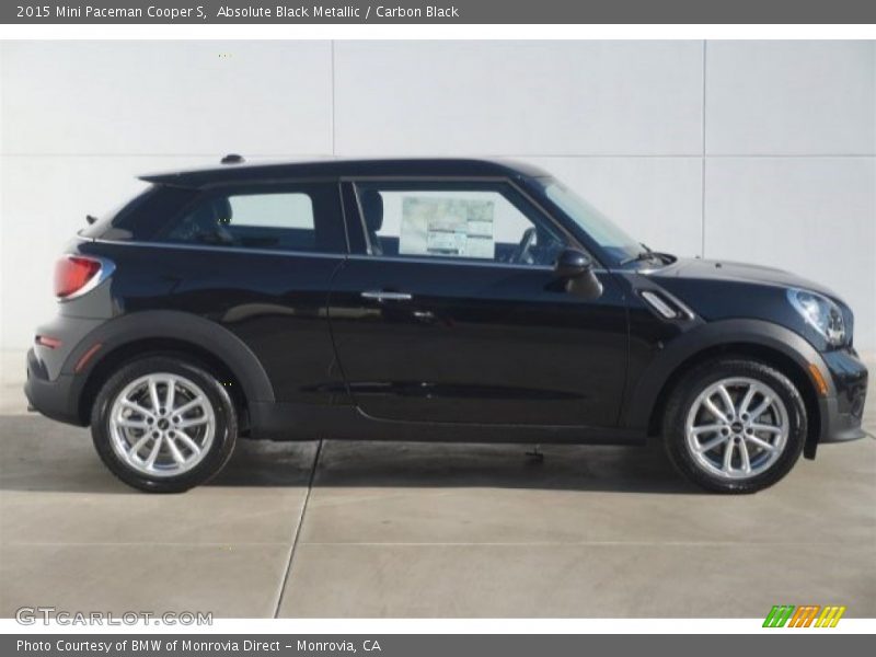  2015 Paceman Cooper S Absolute Black Metallic