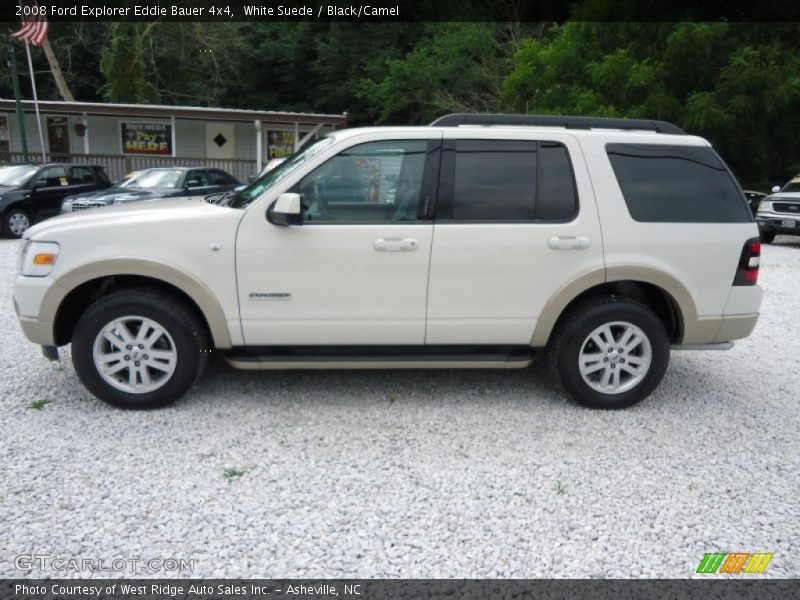  2008 Explorer Eddie Bauer 4x4 White Suede