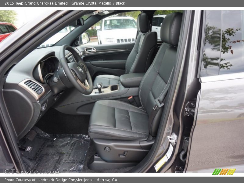 Granite Crystal Metallic / Black 2015 Jeep Grand Cherokee Limited