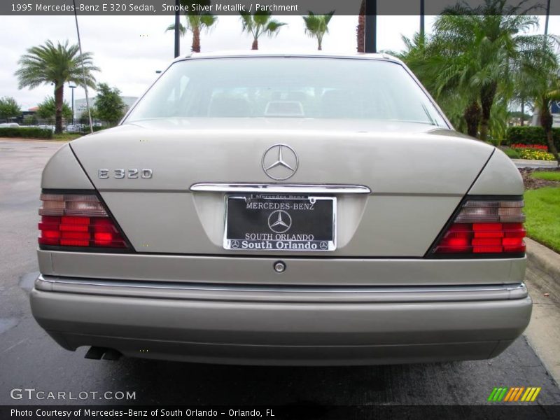 Smoke Silver Metallic / Parchment 1995 Mercedes-Benz E 320 Sedan