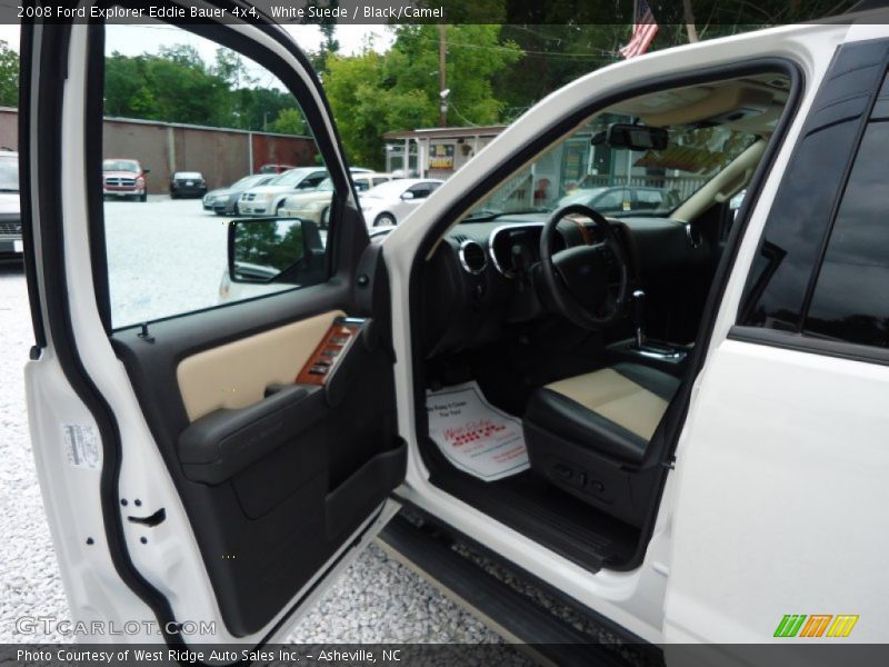 White Suede / Black/Camel 2008 Ford Explorer Eddie Bauer 4x4