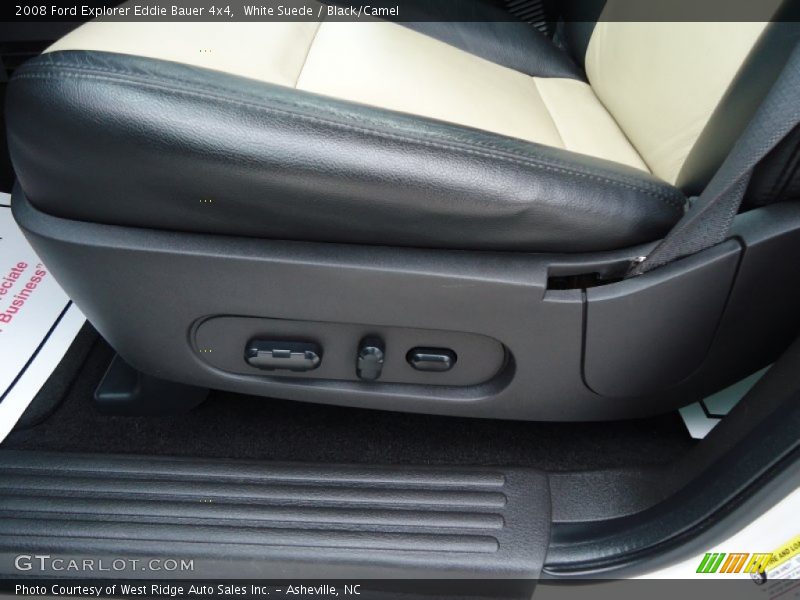 White Suede / Black/Camel 2008 Ford Explorer Eddie Bauer 4x4