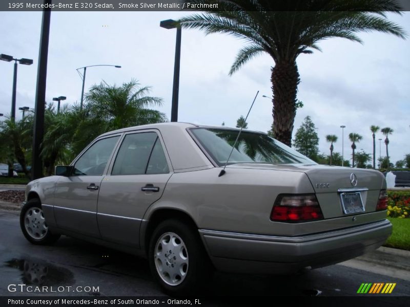 Smoke Silver Metallic / Parchment 1995 Mercedes-Benz E 320 Sedan