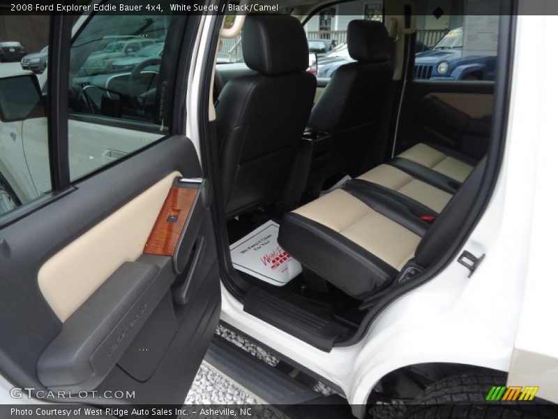 White Suede / Black/Camel 2008 Ford Explorer Eddie Bauer 4x4
