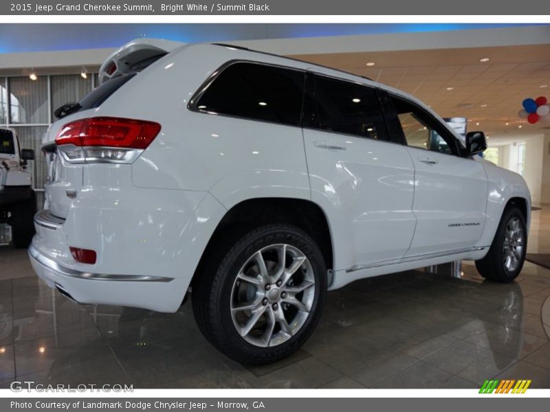 Bright White / Summit Black 2015 Jeep Grand Cherokee Summit