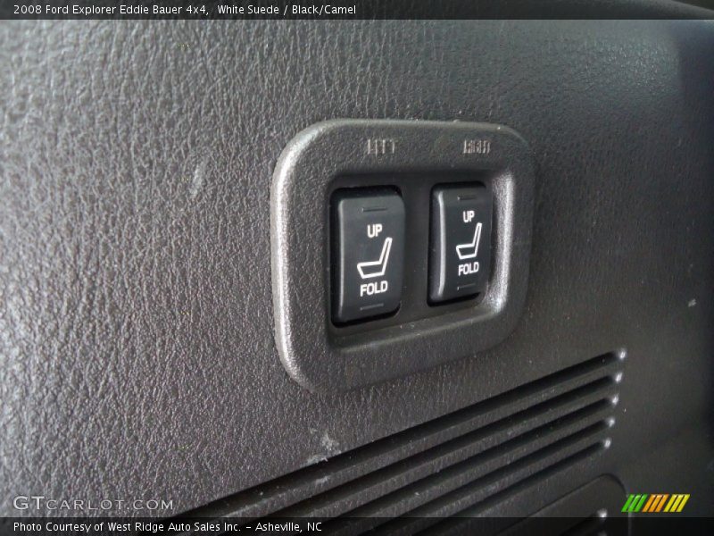 White Suede / Black/Camel 2008 Ford Explorer Eddie Bauer 4x4