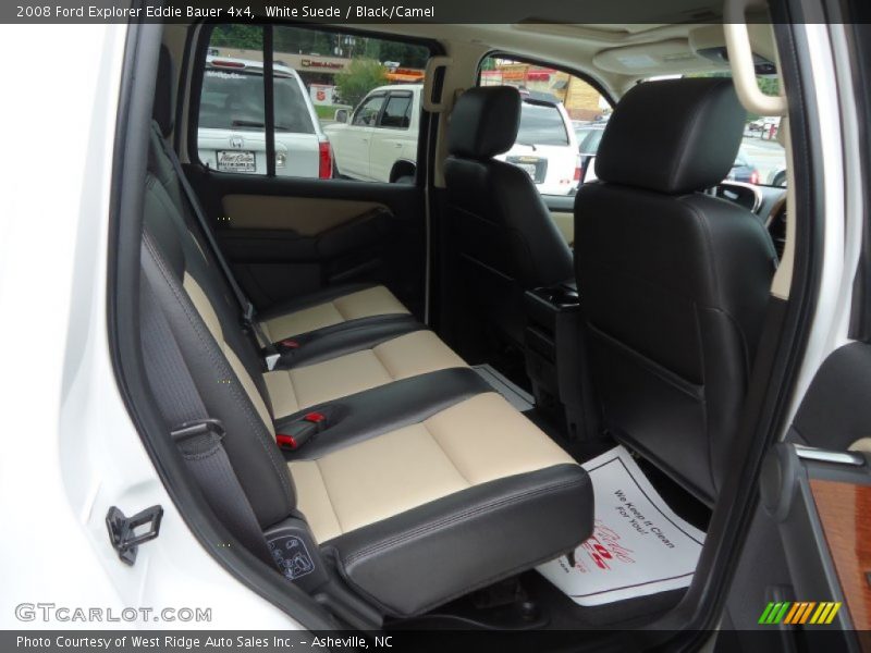 White Suede / Black/Camel 2008 Ford Explorer Eddie Bauer 4x4