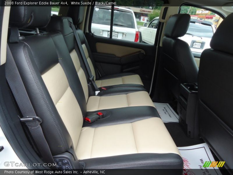 White Suede / Black/Camel 2008 Ford Explorer Eddie Bauer 4x4