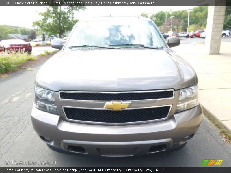 Mocha Steel Metallic / Light Cashmere/Dark Cashmere 2012 Chevrolet Suburban LT 4x4
