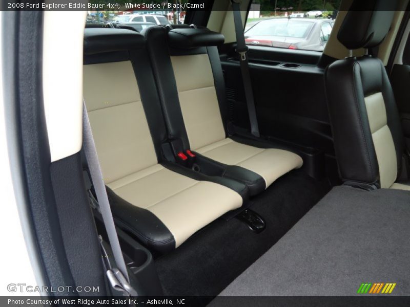 White Suede / Black/Camel 2008 Ford Explorer Eddie Bauer 4x4