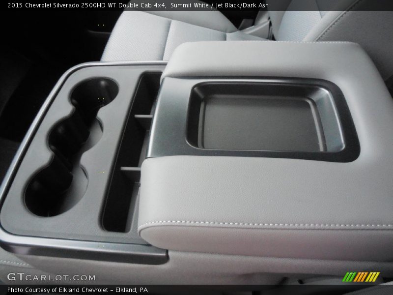 Summit White / Jet Black/Dark Ash 2015 Chevrolet Silverado 2500HD WT Double Cab 4x4