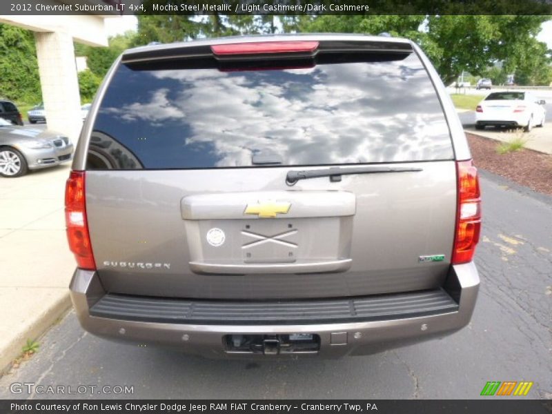 Mocha Steel Metallic / Light Cashmere/Dark Cashmere 2012 Chevrolet Suburban LT 4x4