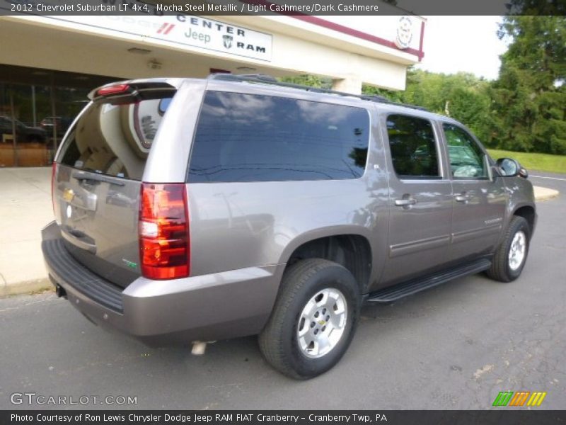 Mocha Steel Metallic / Light Cashmere/Dark Cashmere 2012 Chevrolet Suburban LT 4x4