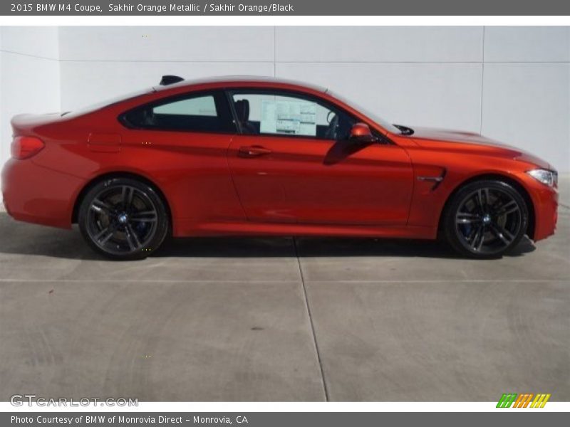  2015 M4 Coupe Sakhir Orange Metallic