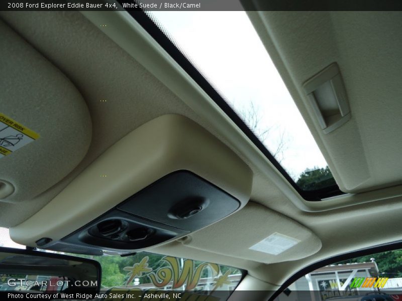 White Suede / Black/Camel 2008 Ford Explorer Eddie Bauer 4x4