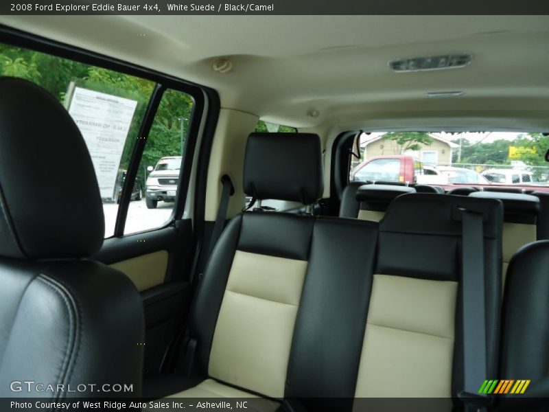 White Suede / Black/Camel 2008 Ford Explorer Eddie Bauer 4x4