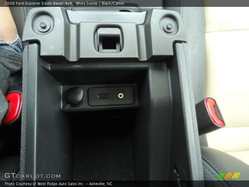 White Suede / Black/Camel 2008 Ford Explorer Eddie Bauer 4x4