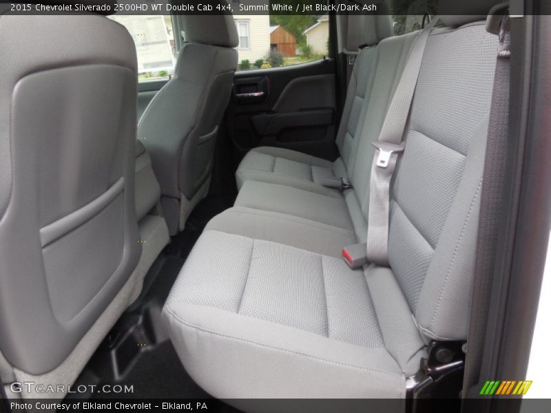 Summit White / Jet Black/Dark Ash 2015 Chevrolet Silverado 2500HD WT Double Cab 4x4
