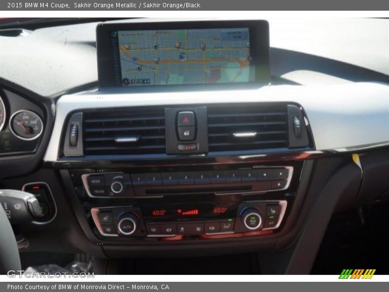 Sakhir Orange Metallic / Sakhir Orange/Black 2015 BMW M4 Coupe