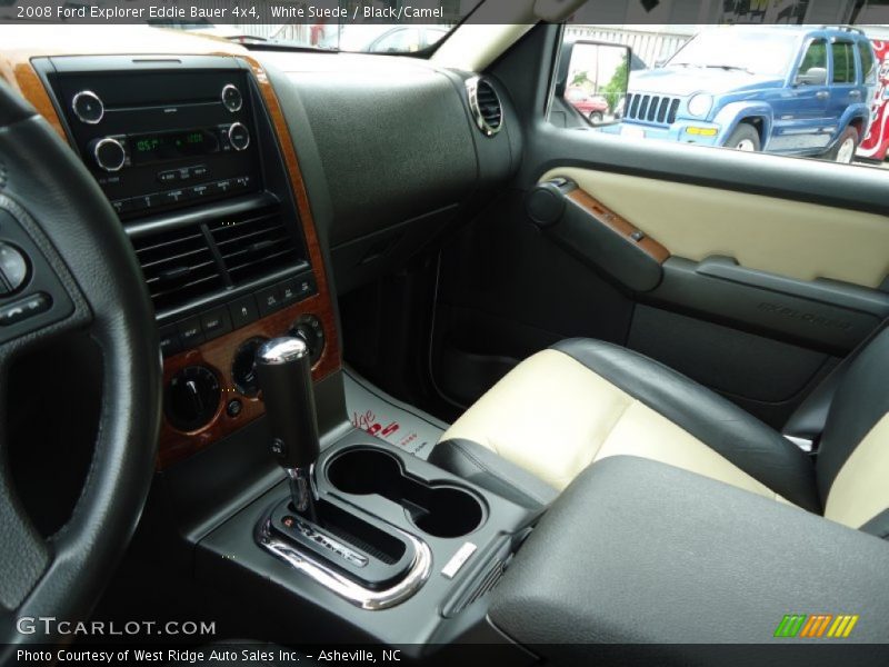 White Suede / Black/Camel 2008 Ford Explorer Eddie Bauer 4x4