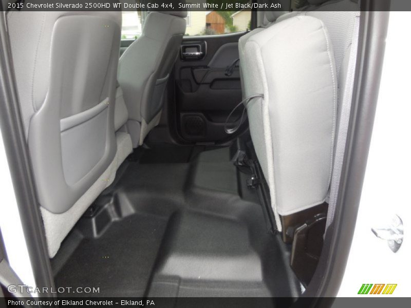 Summit White / Jet Black/Dark Ash 2015 Chevrolet Silverado 2500HD WT Double Cab 4x4