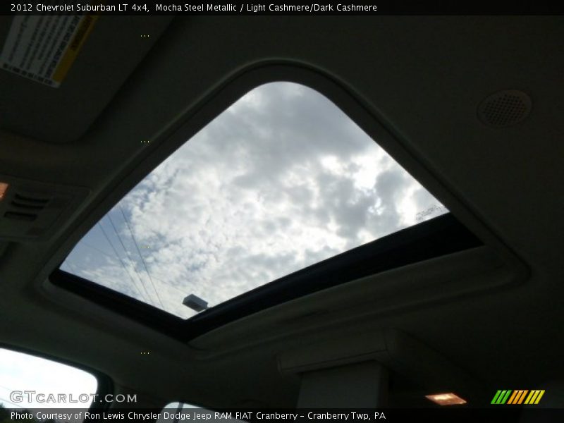 Mocha Steel Metallic / Light Cashmere/Dark Cashmere 2012 Chevrolet Suburban LT 4x4