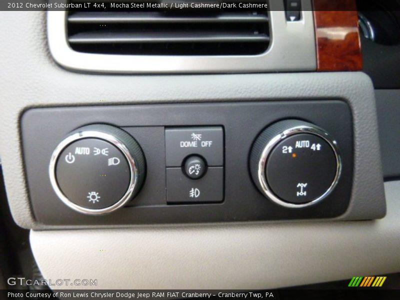 Mocha Steel Metallic / Light Cashmere/Dark Cashmere 2012 Chevrolet Suburban LT 4x4