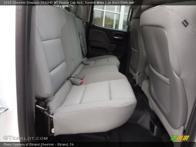 Summit White / Jet Black/Dark Ash 2015 Chevrolet Silverado 2500HD WT Double Cab 4x4