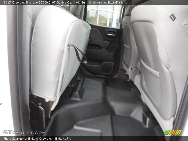 Summit White / Jet Black/Dark Ash 2015 Chevrolet Silverado 2500HD WT Double Cab 4x4