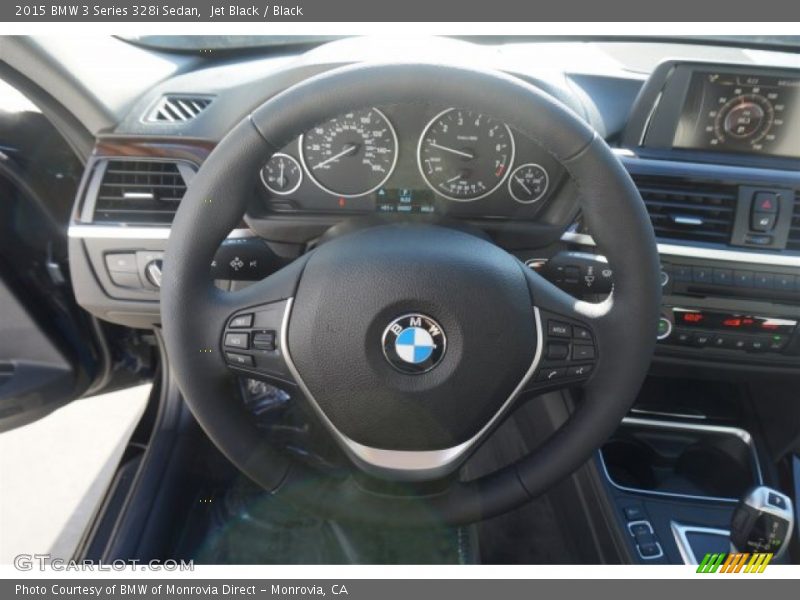 Jet Black / Black 2015 BMW 3 Series 328i Sedan