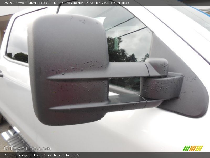 Silver Ice Metallic / Jet Black 2015 Chevrolet Silverado 3500HD LT Crew Cab 4x4